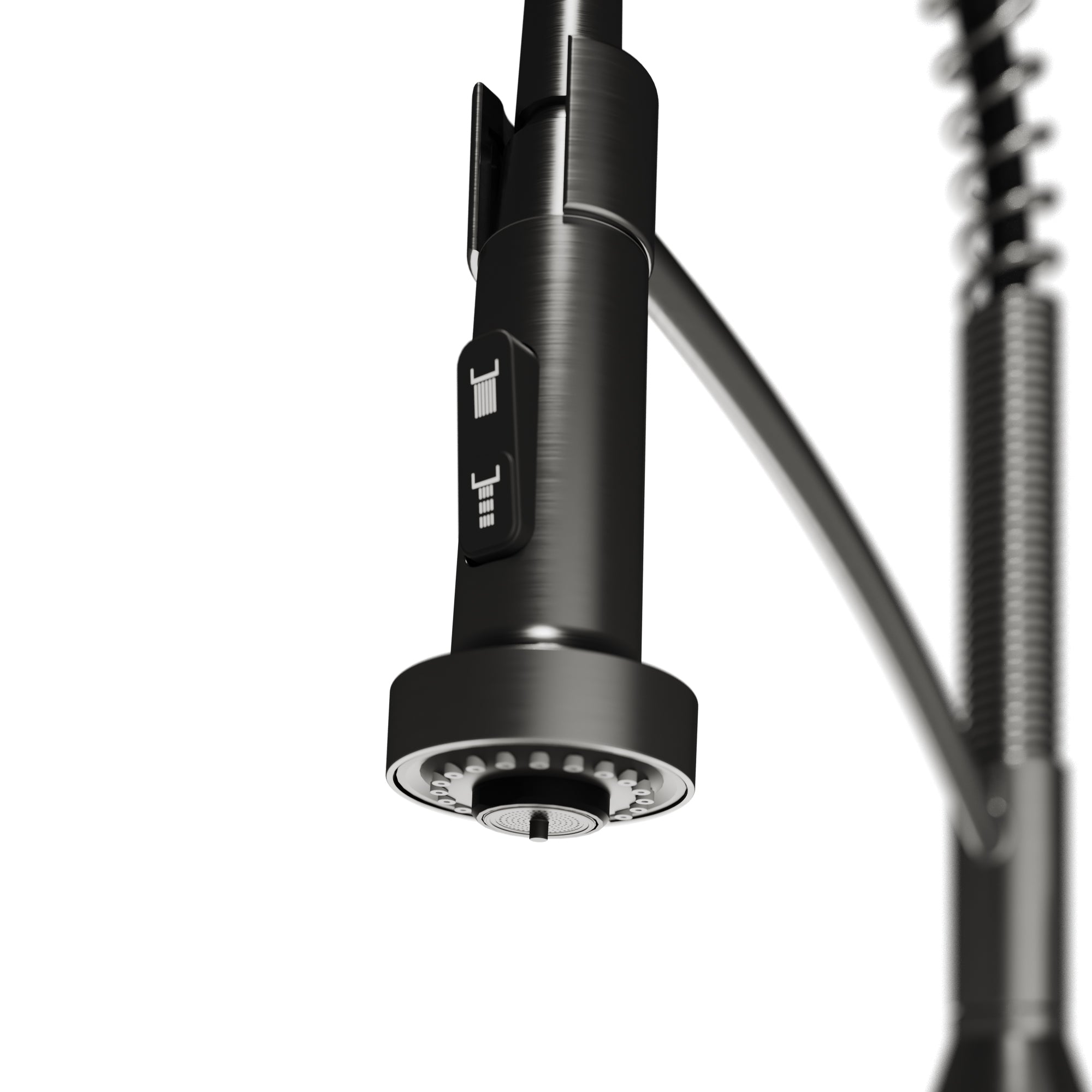 Karran scottsdale touchless pull-down kitchen faucet spot-free gunmetal grey product image