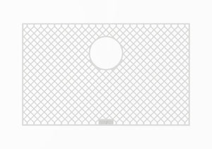 Alternate Image for Ruvati Silicone Bottom Rinse Grid Sink Mat for RVH8309 Sink, Gray, RVA48309GR