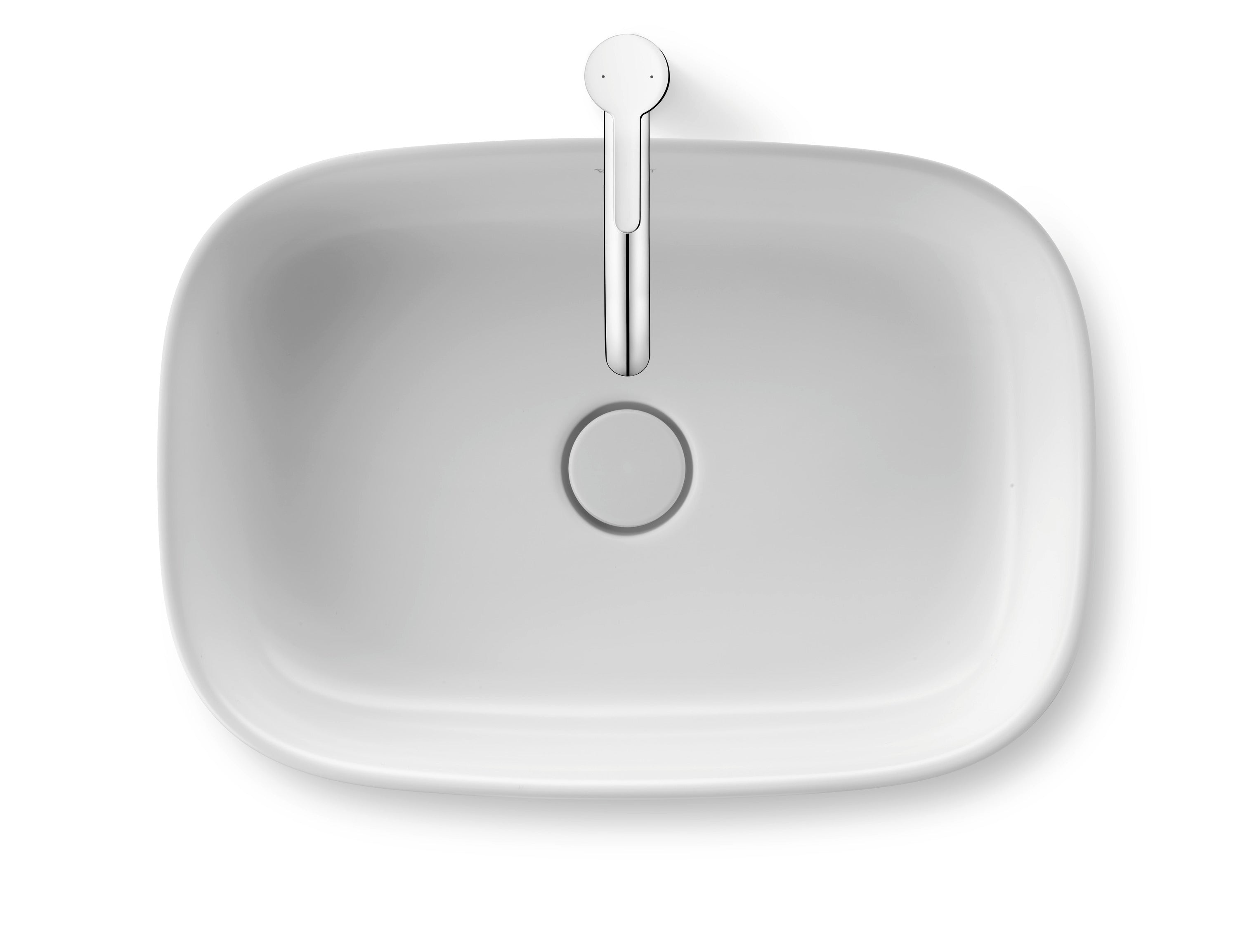 C.1 10 3/8" Single Hole Vessel Sink FaucetVessel Sink Faucet in Chrome, Drain Included