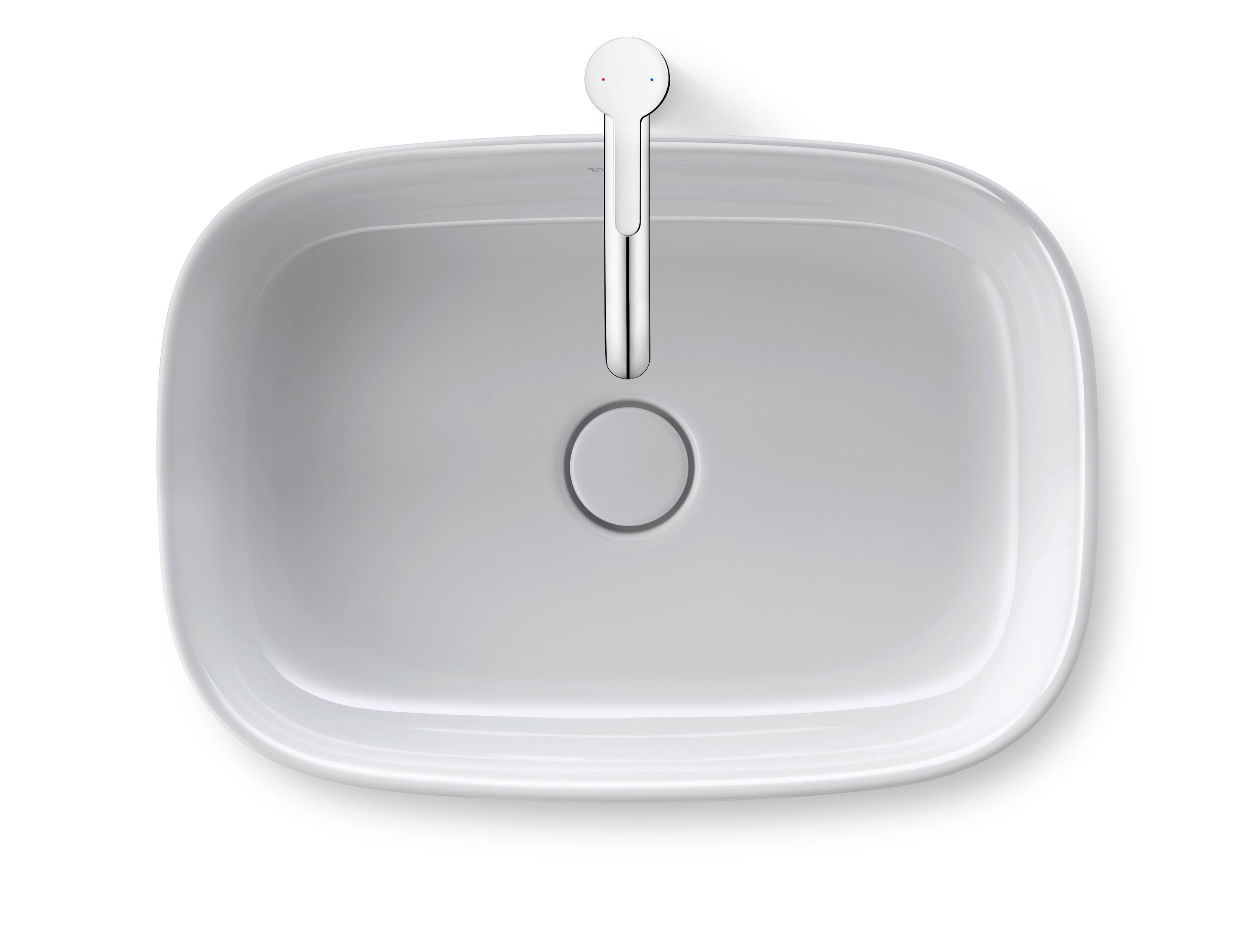 C.1 10 3/8" Single Hole Vessel Sink FaucetVessel Sink Faucet in Chrome, Drain Included