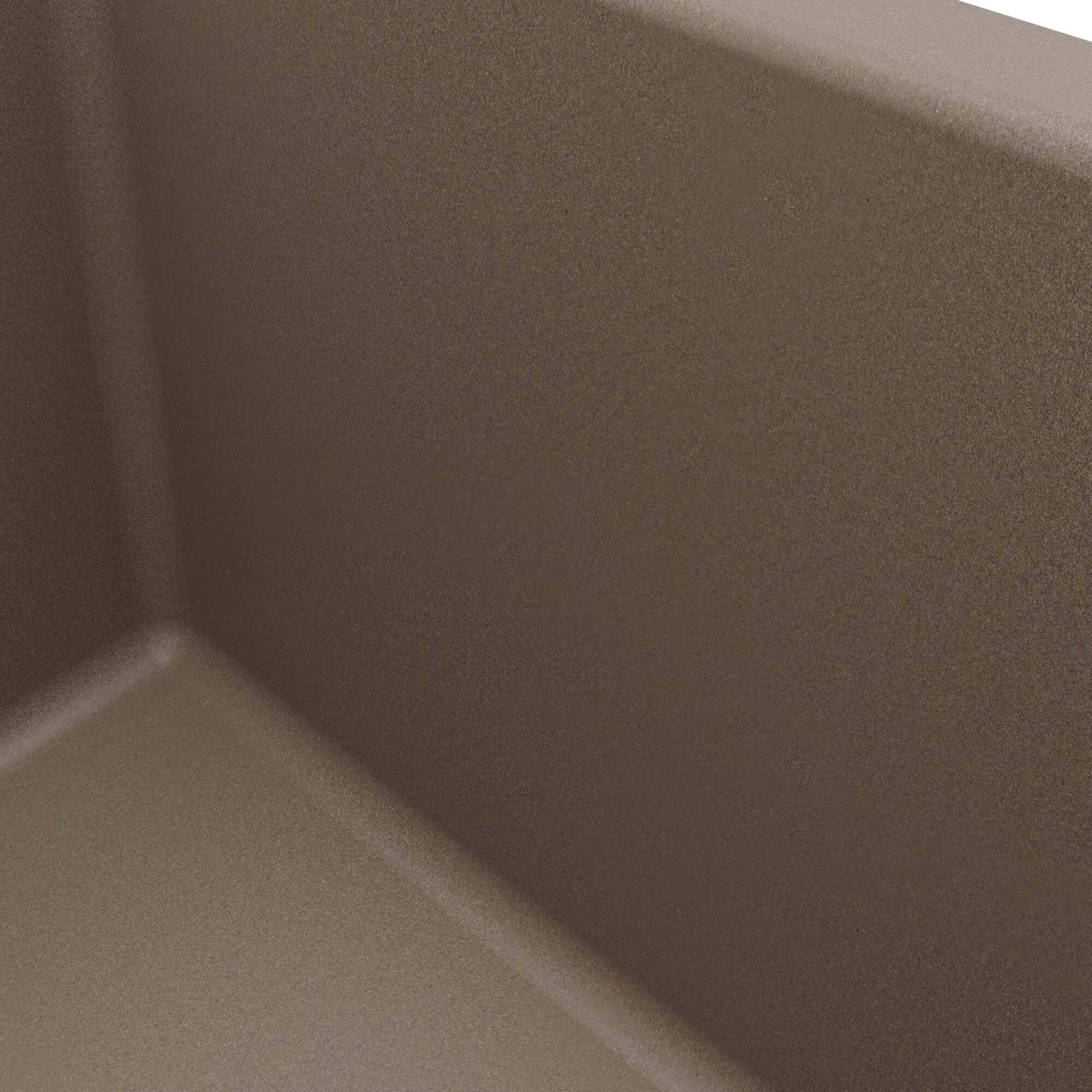 Alternative View of Karran 24" Undermount Quartz Composite Kitchen Sink, Concrete, QU-820-CN