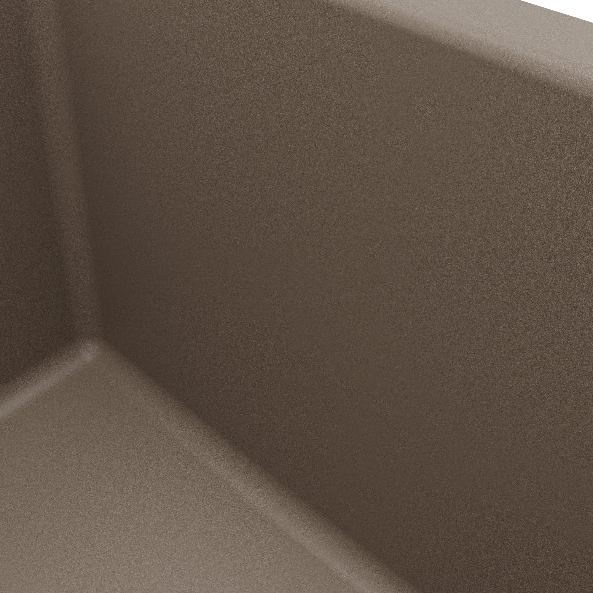 Alternative View of Karran 24" Undermount Quartz Composite Kitchen Sink with Accessories, Concrete, QU-820-CN-PK1