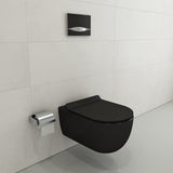 BOCCHI Milano Toilet Seat for 1632 model in Matte Black, A0337-004