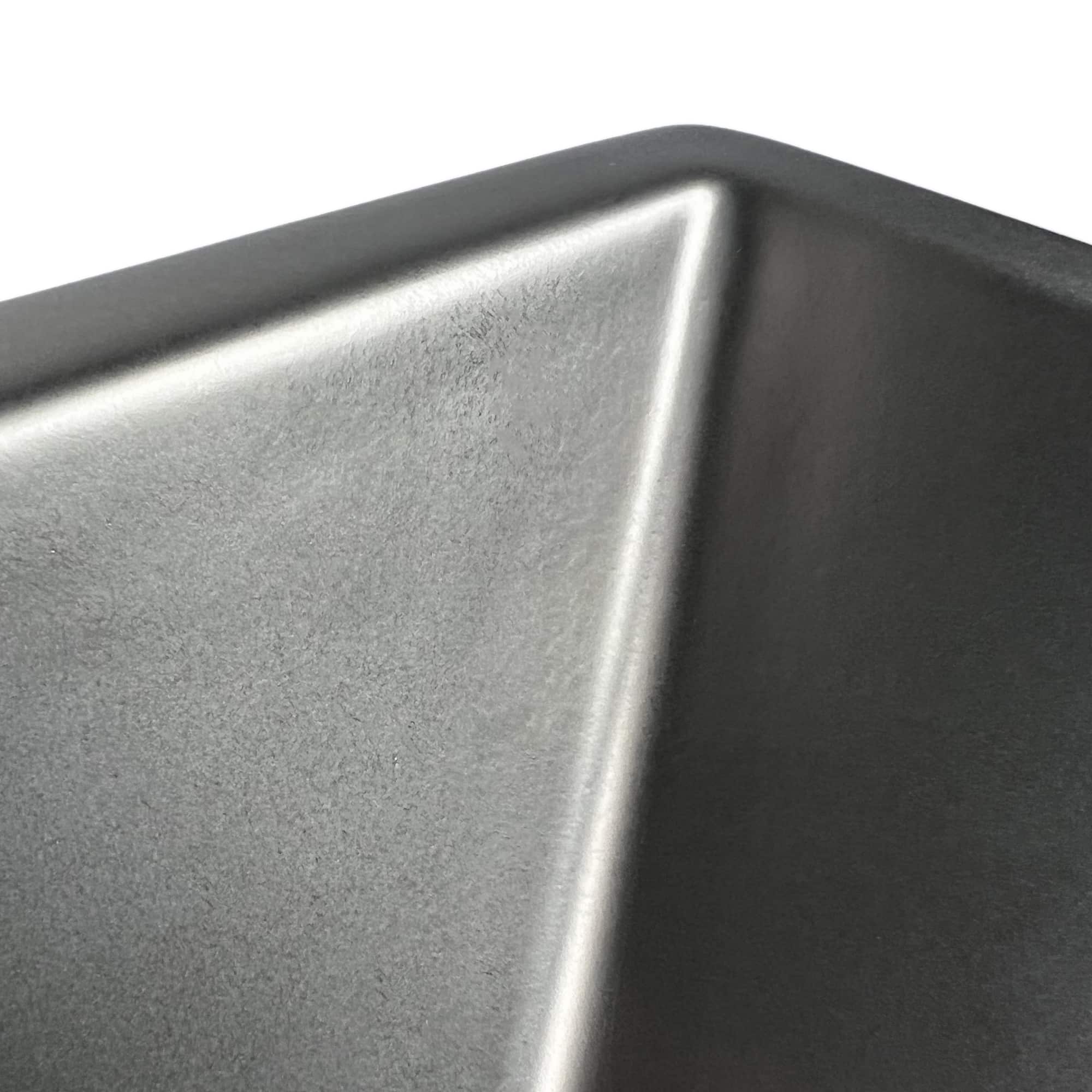 Native Trails Amara 20" x 14" Rectangle Fireclay Bathroom Sink, Platinum, PML2014-P