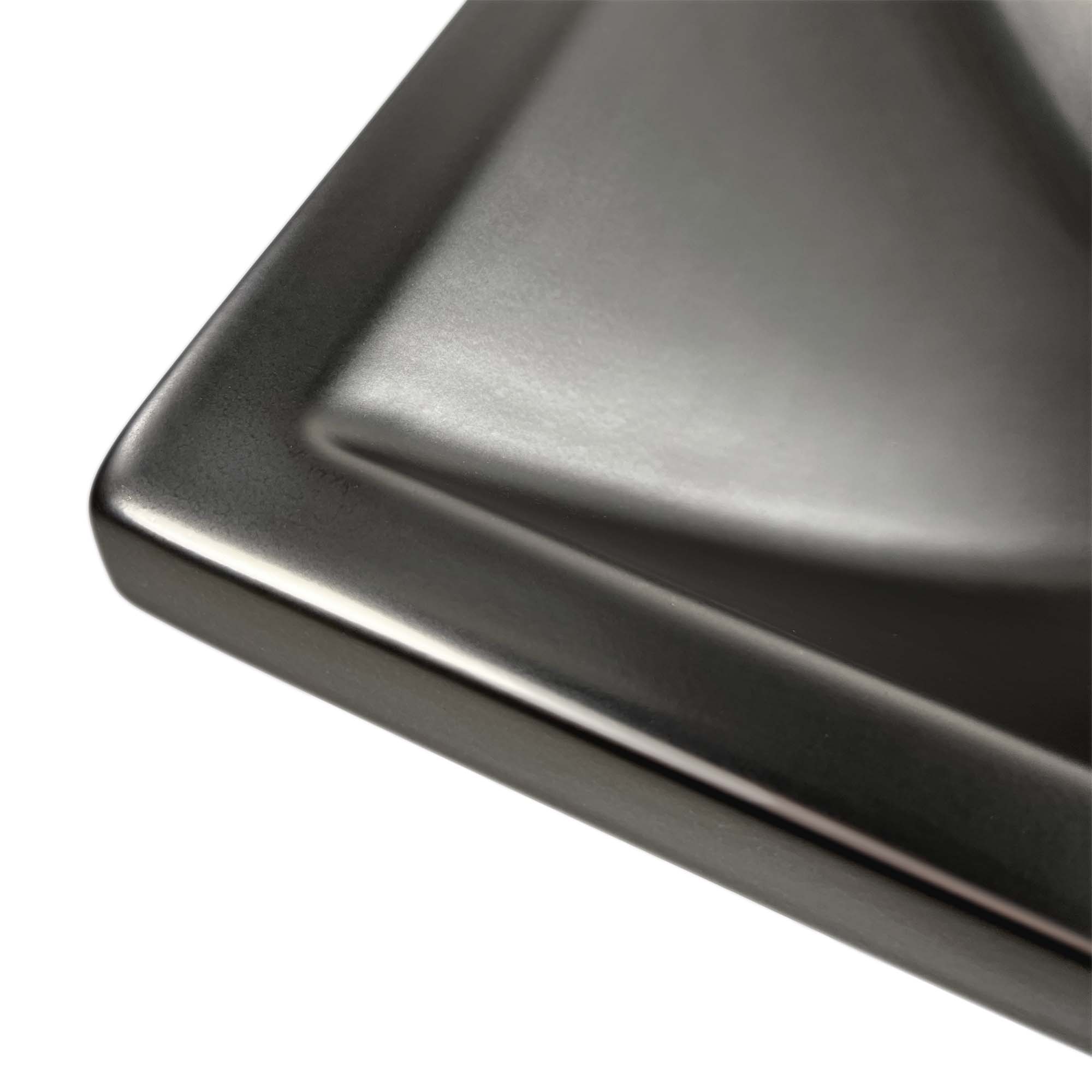 Native Trails Amara 20" x 14" Rectangle Fireclay Bathroom Sink, Platinum, PML2014-P