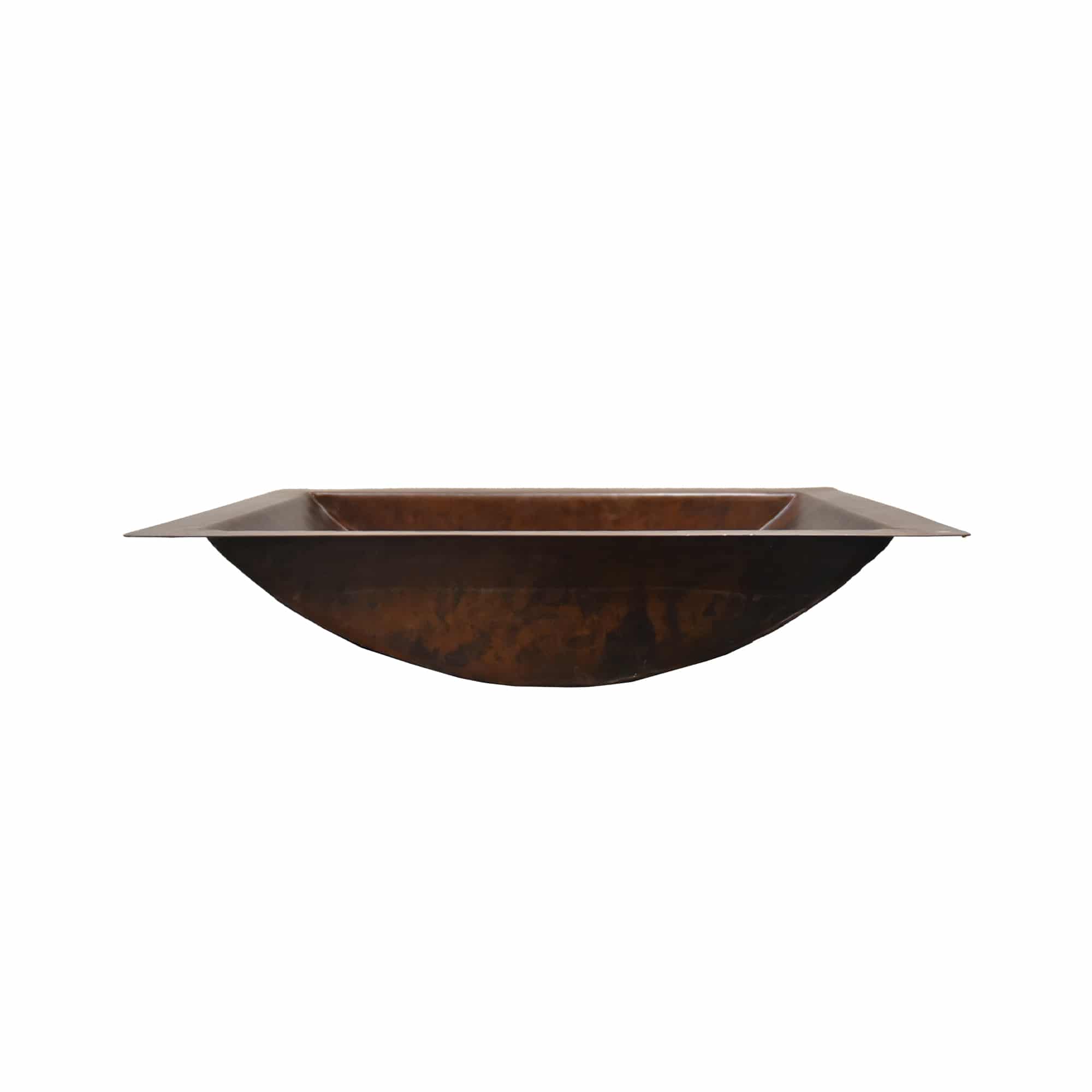 Native Trails Avila 21" Rectangular Undermount Copper Bathroom Sink, Antique Copper, CPS245-F Product Image