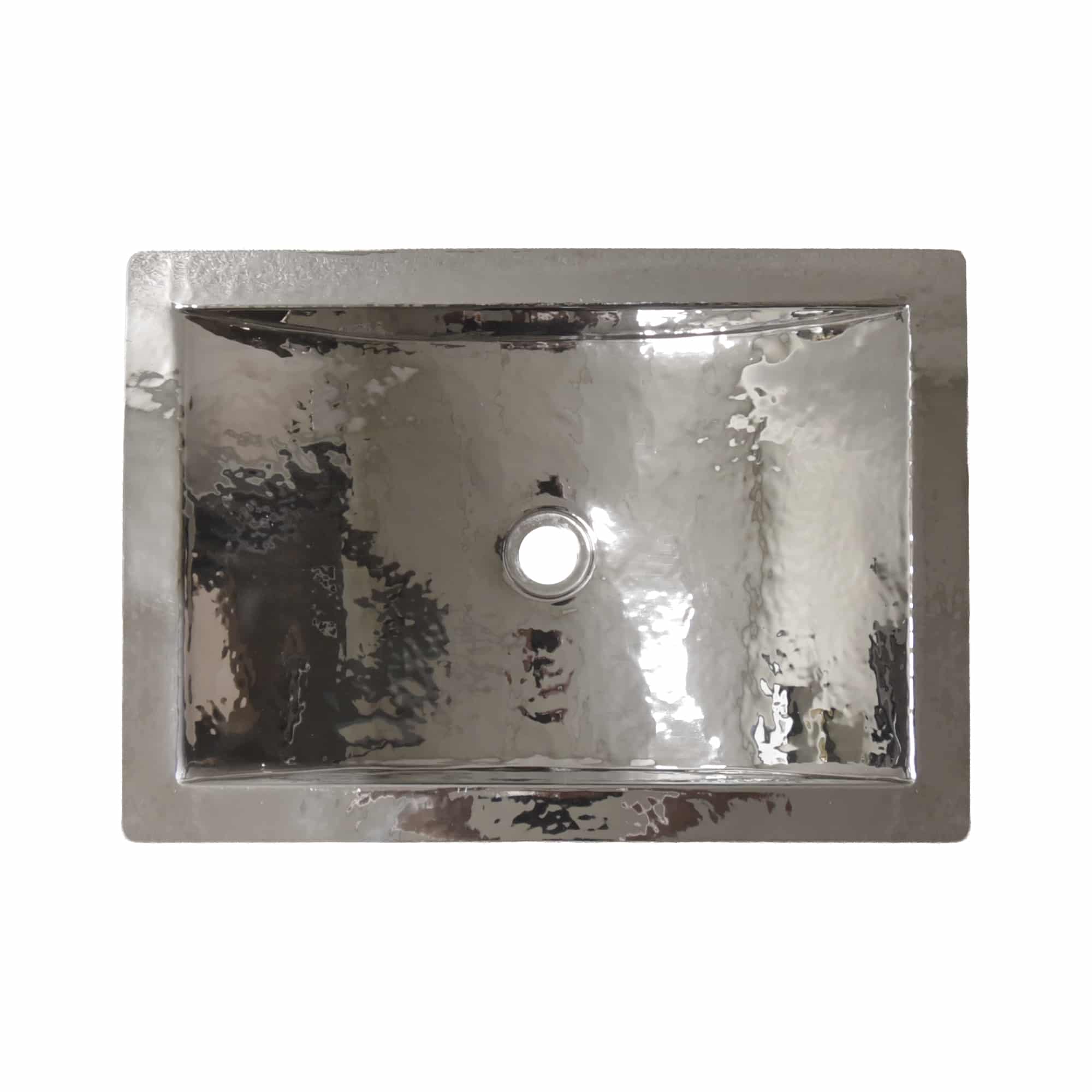 Native Trails Avila 21" Rectangular Undermount Nickel Bathroom Sink, Polished Nickel, CPS845-F Product Image