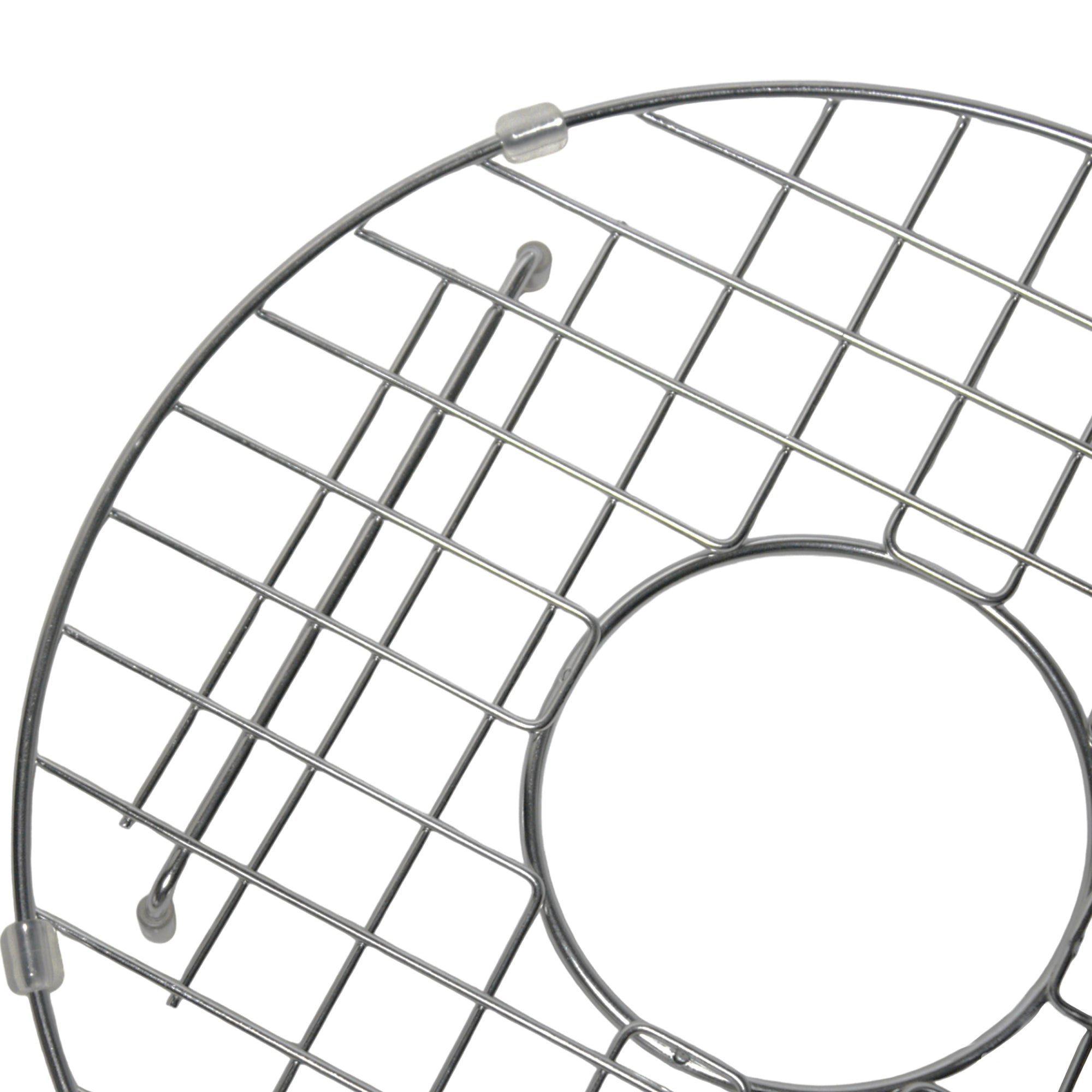 Nantucket Sinks Premium Kitchen Stainless Steel Bottom Grid Silver, BG-HY18