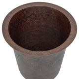 Alternative View of Premier Copper Products 12" Copper Bar/Prep Sink, Oil Rubbed Bronze, BR12WDB