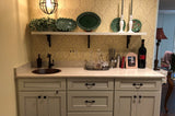 Installation Image of Premier Copper Products 16" Copper Bar/Prep Sink, Oil Rubbed Bronze, BR16DB2