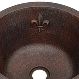 Alternative View of Premier Copper Products 16" Copper Bar/Prep Sink, Oil Rubbed Bronze, BR16FDB2