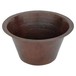 Alternate Image for Premier Copper Products 17" Copper Bar/Prep Sink, Oil Rubbed Bronze, BR17DB