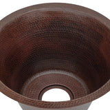 Alternative View of Premier Copper Products 17" Copper Bar/Prep Sink, Oil Rubbed Bronze, BR17DB