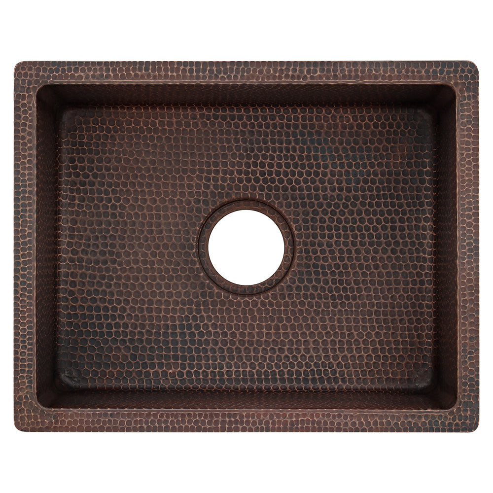 Alternative View of Premier Copper Products 20" Copper Bar/Prep Sink, Oil Rubbed Bronze, BREC20DB