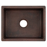 Alternative View of Premier Copper Products 20" Copper Bar/Prep Sink, Oil Rubbed Bronze, BREC20DB