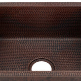 Alternative View of Premier Copper Products 20" Copper Bar/Prep Sink, Oil Rubbed Bronze, BREC20DB