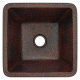 Alternative View of Premier Copper Products 15" Copper Bar/Prep Sink, Oil Rubbed Bronze, BS15DB2