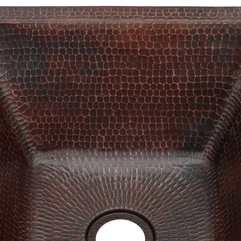 Alternative View of Premier Copper Products 15" Copper Bar/Prep Sink, Oil Rubbed Bronze, BS15DB2