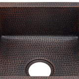 Alternative View of Premier Copper Products 16" Copper Bar/Prep Sink, Oil Rubbed Bronze, BS16DB3