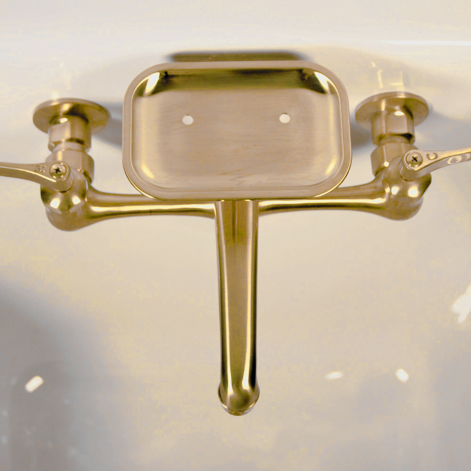 Nantucket Sinks Premium Accessories Brass Utility/Mud/Laundry Faucet, Handle, CIF-2HSB