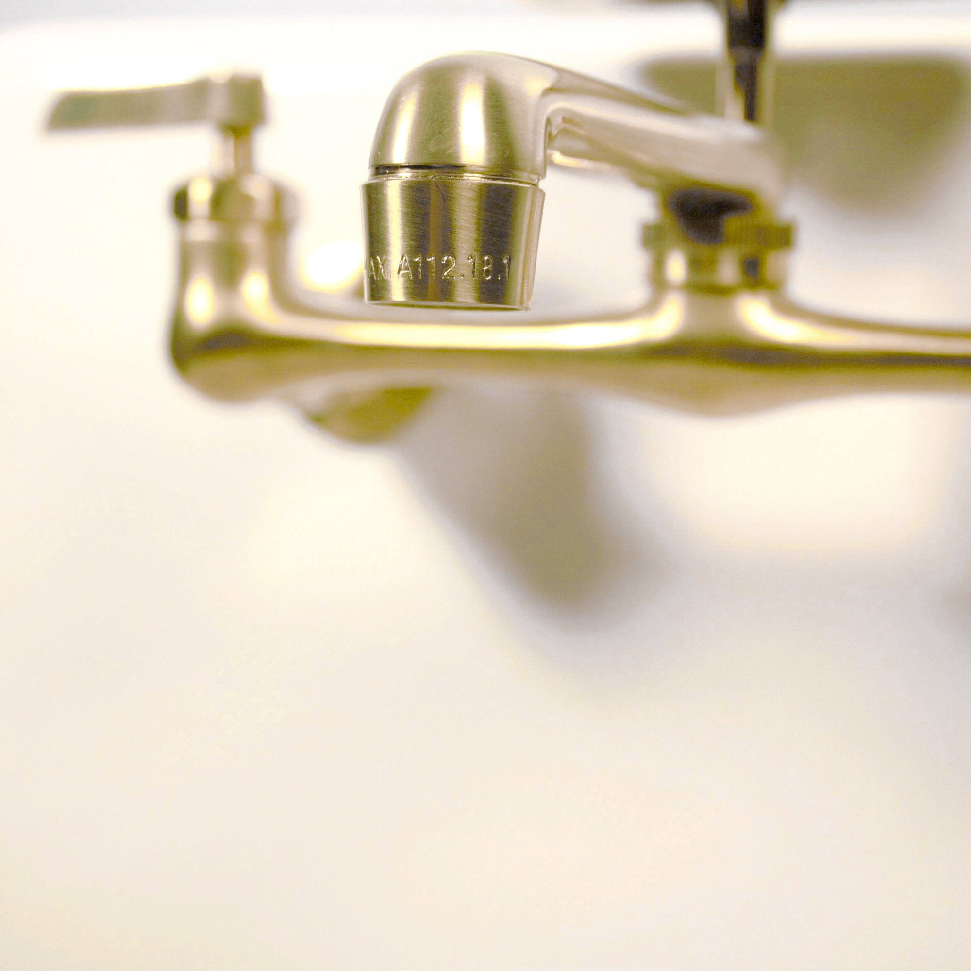 Nantucket Sinks Premium Accessories Brass Utility/Mud/Laundry Faucet, Handle, CIF-2HSB