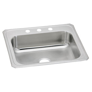 Alternate Image for Elkay Celebrity 31" Drop In/Topmount Stainless Steel Kitchen Sink, Brushed Satin, 2 Faucet Holes, CR31222