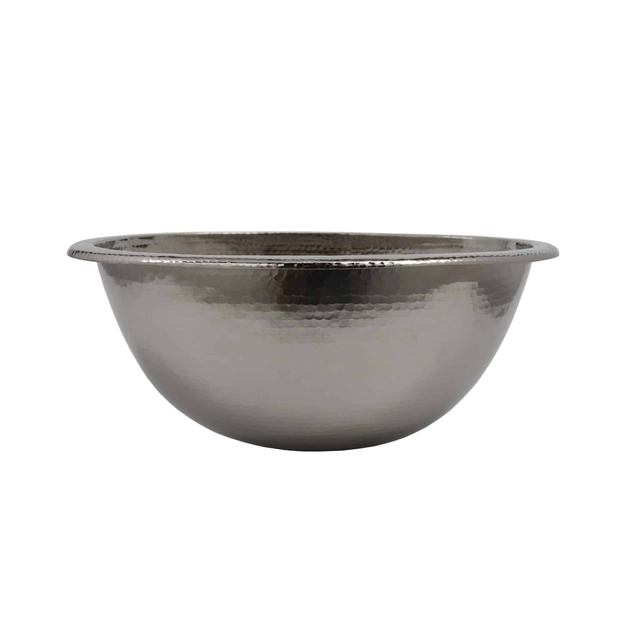 Native Trails Cameo 17" x 13.25" Oval Nickel Bathroom Sink, Polished Nickel, CPS848 Product Image