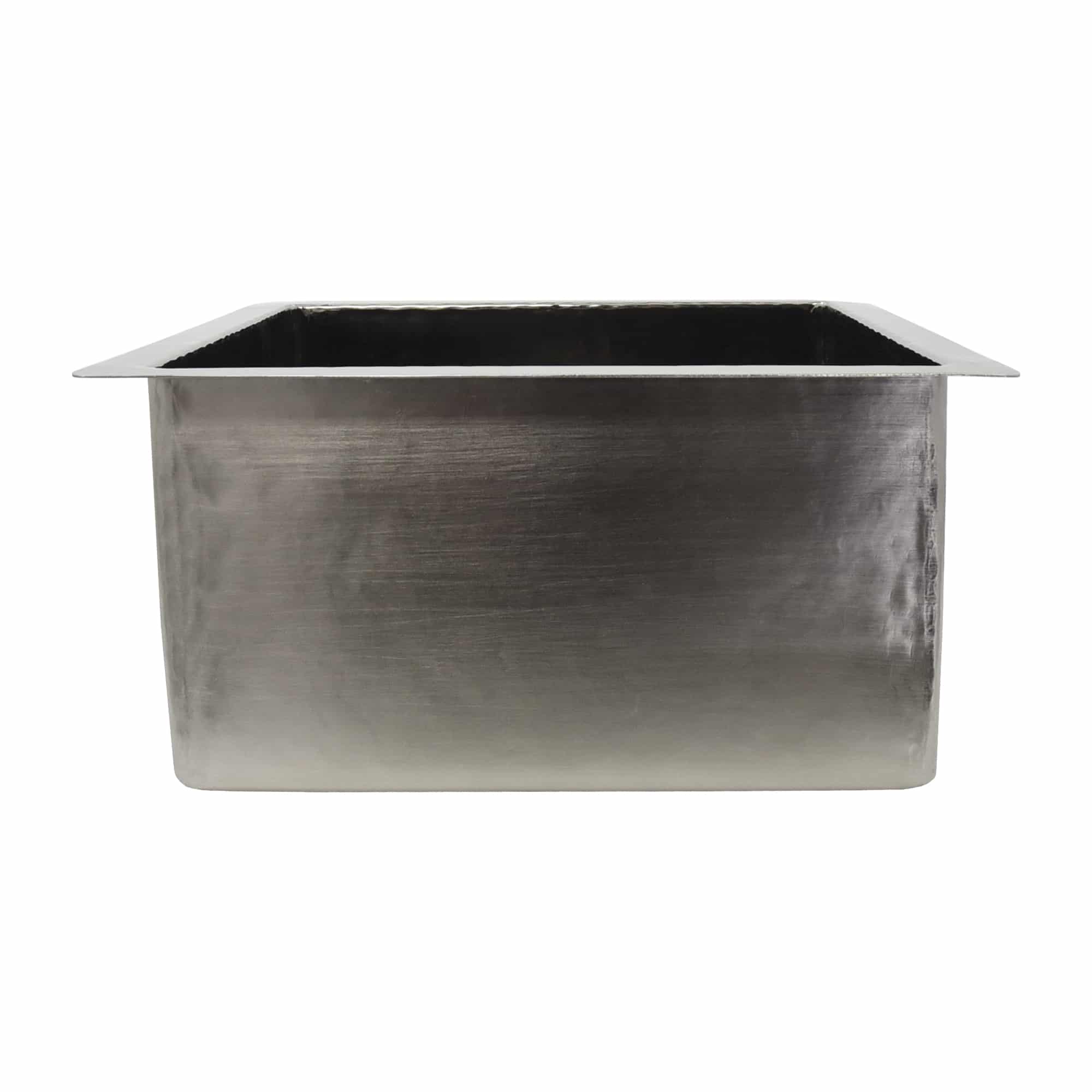 Native Trails Cantina 15" Square Nickel Bar/Prep Sink, Polished Nickel, CPS834-F Product Image