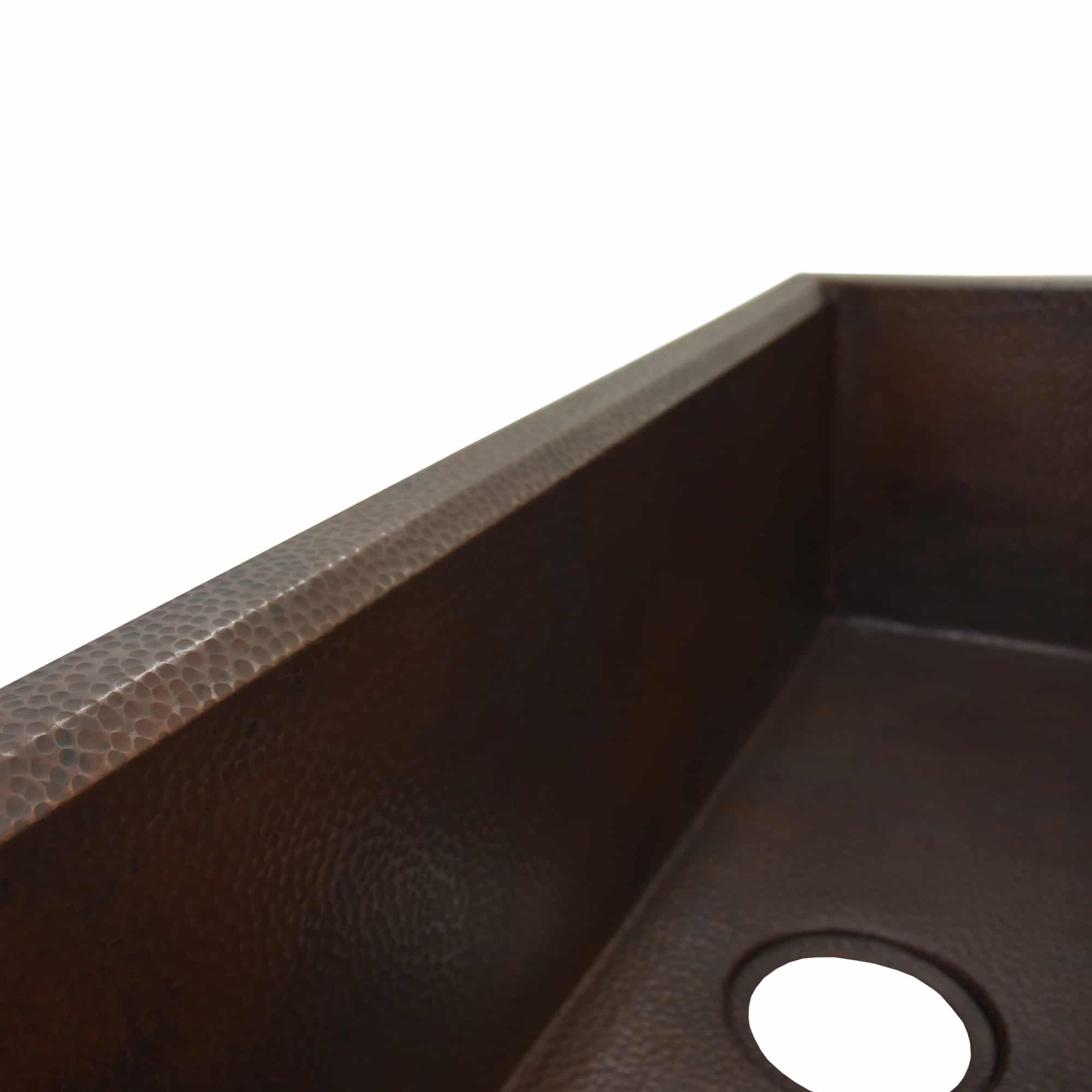 Native Trails Cocina Concierge 33" Undermount Copper Workstation Kitchen Sink, Antique Copper, CPKG272 Product Image
