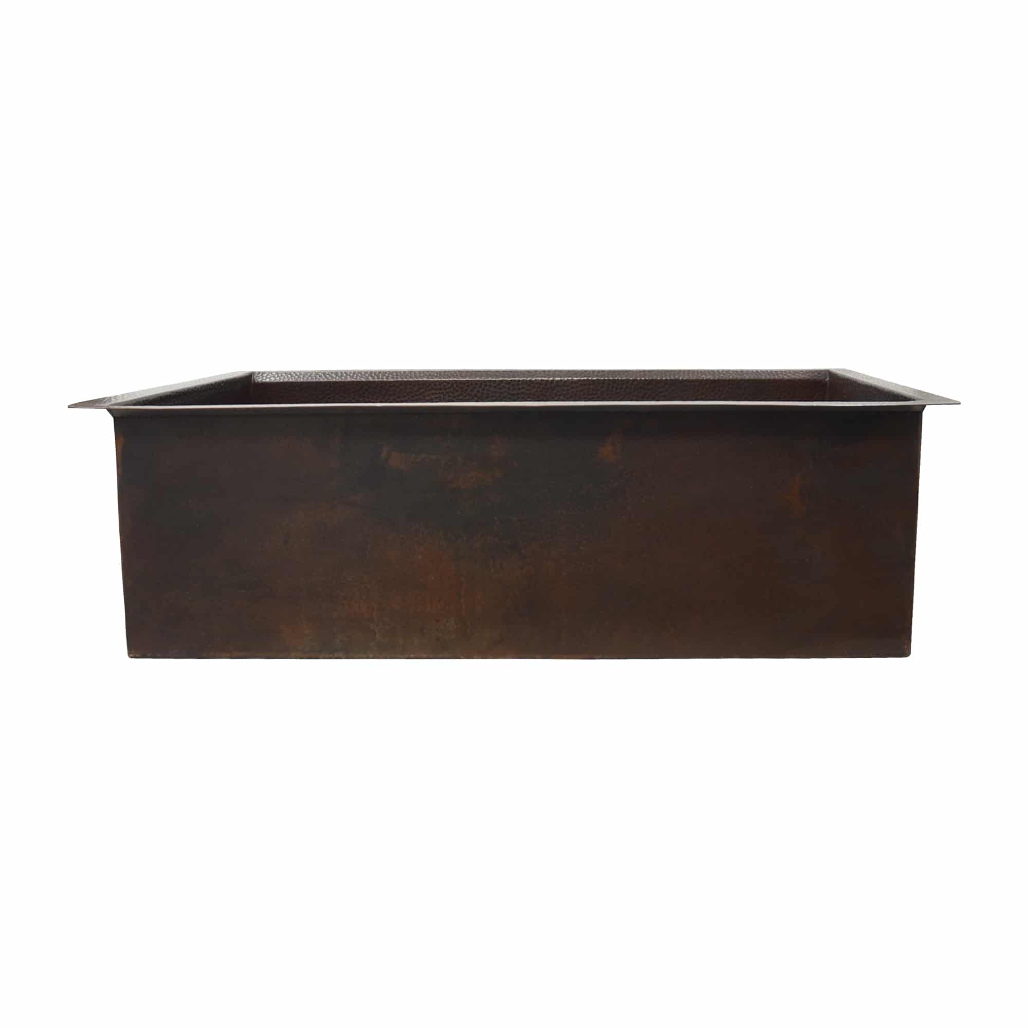 Native Trails Cocina Concierge 33" Undermount Copper Workstation Kitchen Sink, Antique Copper, CPKG272 Product Image