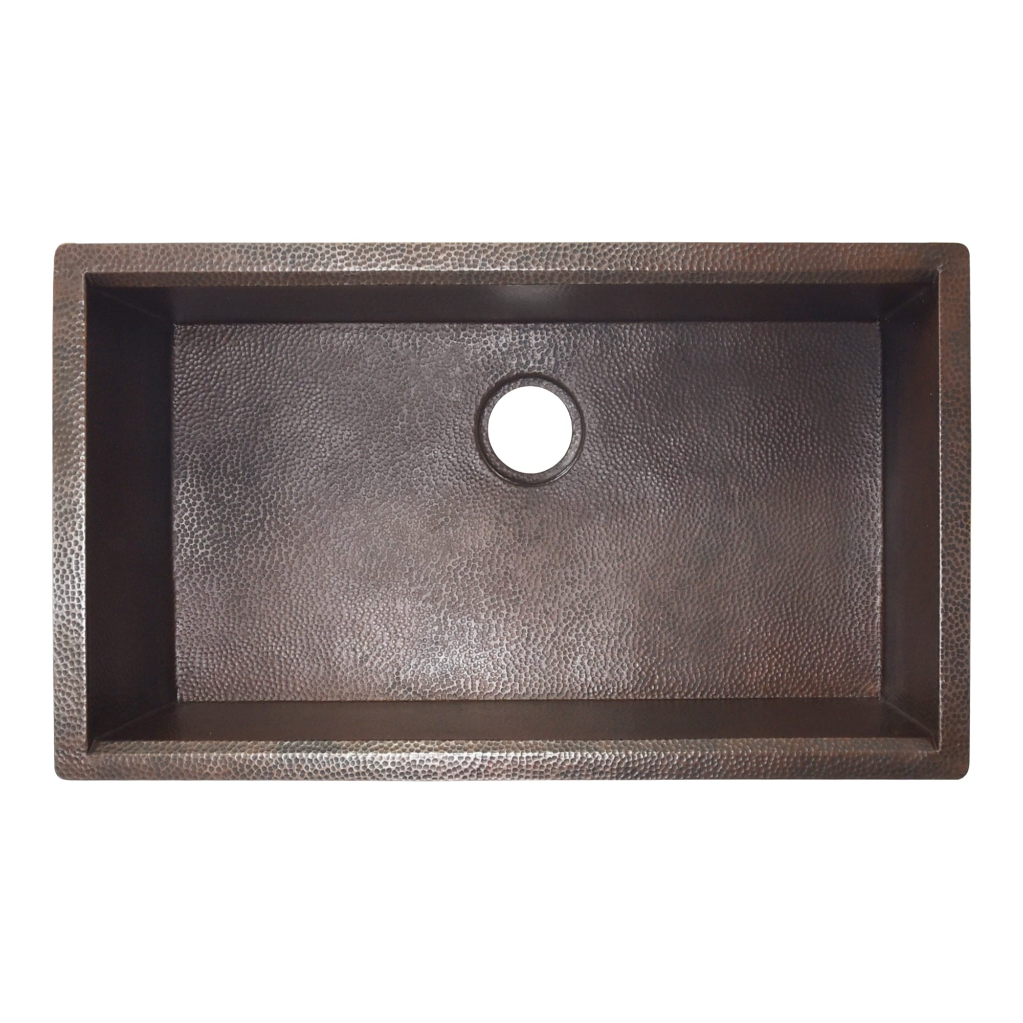 Native Trails Cocina Concierge 33" Undermount Copper Workstation Kitchen Sink, Antique Copper, CPKG272 Product Image