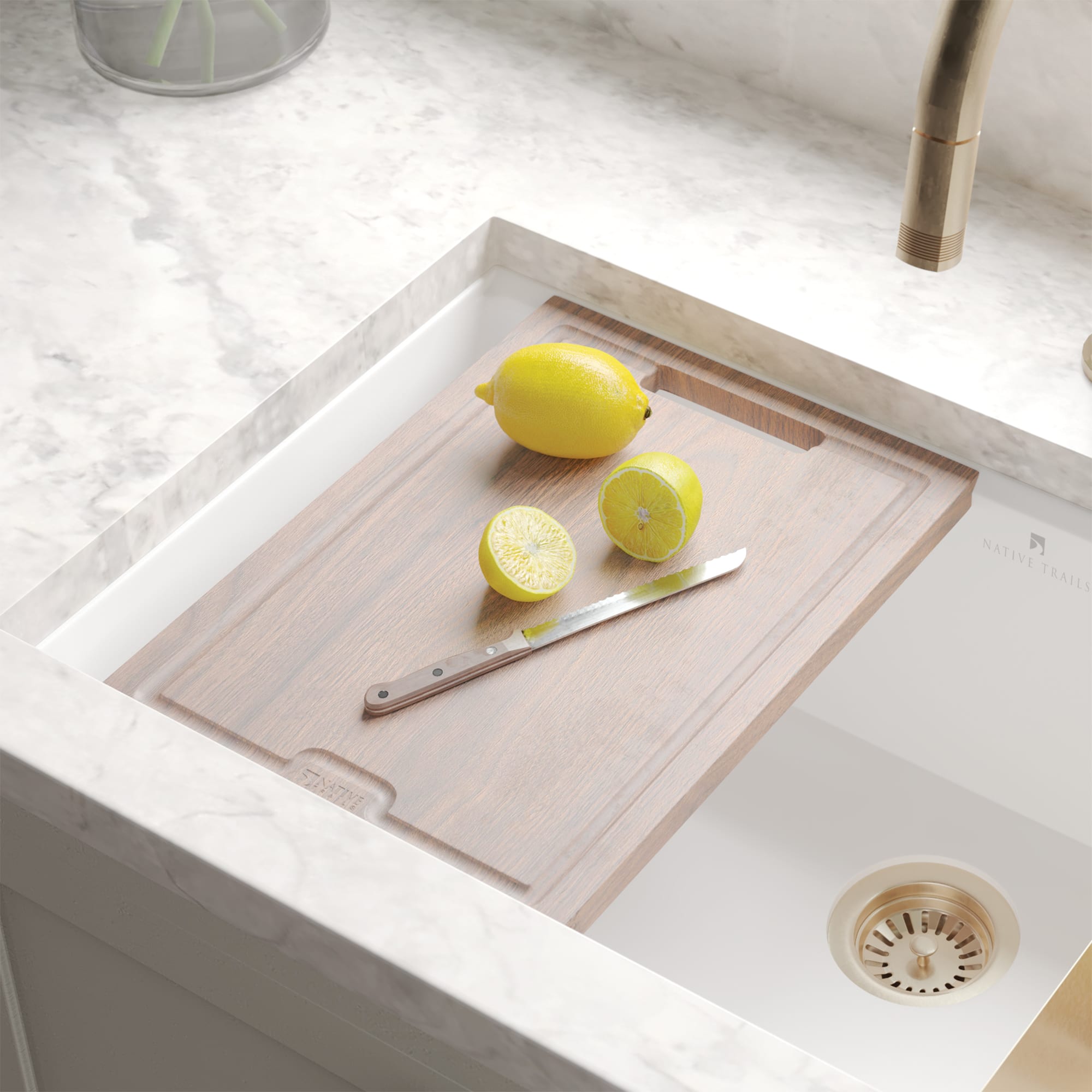 Native Trails Concierge Walnut Cutting Board, GCB1612-W