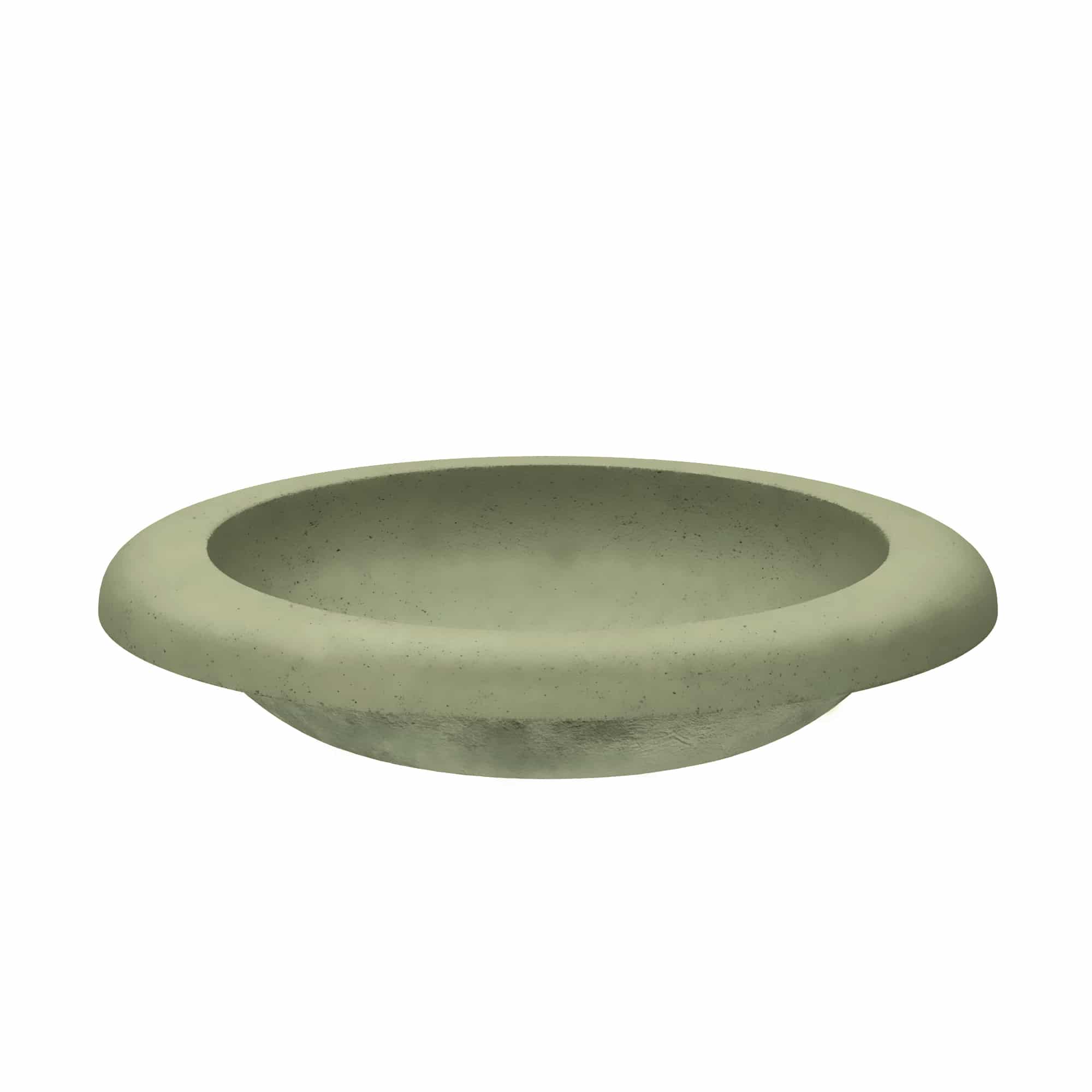Native Trails Cuyama 21" x 15" Oval Drop In NativeStone Concrete ADA Bathroom Sink, Sage, NSL2115-G Product Image