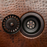 Alternative View of Premier Copper Products 3.5" Kitchen, Prep, Bar Basket Strainer Drain - Oil Rubbed Bronze, D-132ORB