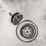 Alternative View of Premier Copper Products 2" Bar Basket Strainer Drain - Brushed Nickel, D-133BN