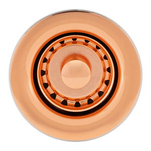 Alternate Image for Premier Copper Products 2" Bar Basket Strainer Drain - Polished Copper, Brass/PVC, D-133PC