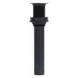 Premier Copper Products 1.5" Non-Overflow Grid Bathroom Sink Drain - Matte Black, Brass, D-207BLK