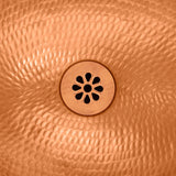 Alternative View of Premier Copper Products 1.5" Non-Overflow Grid Bathroom Sink Drain - Polished Copper, D-207PC