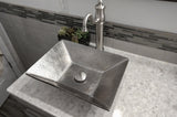 Installation Image of Premier Copper Products 1.5" Non-Overflow Pop-up Bathroom Sink Drain - Brushed Nickel, D-208BN