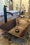 Installation Image of Premier Copper Products 1.5" Non-Overflow Pop-up Bathroom Sink Drain - Oil Rubbed Bronze, D-208ORB