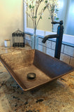 Installation Image of Premier Copper Products 1.5" Non-Overflow Pop-up Bathroom Sink Drain - Oil Rubbed Bronze, D-208ORB