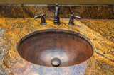 Installation Image of Premier Copper Products 1.5" Non-Overflow Pop-up Bathroom Sink Drain - Oil Rubbed Bronze, D-208ORB