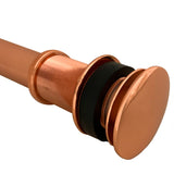 Alternative View of Premier Copper Products 1.5" Non-Overflow Pop-up Bathroom Sink Drain - Polished Copper, D-208PC