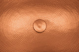 Installation Image of Premier Copper Products 1.5" Non-Overflow Pop-up Bathroom Sink Drain - Polished Copper, D-208PC