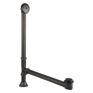 Alternate Image for Premier Copper Products Premier Waste and Overflow Kit with Pop Up Drain for Free Standing Bath Tub in Oil Rubbed Bronze, D-500ORB