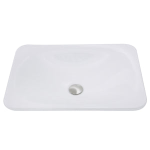 Alternate Image for Nantucket Sinks Great Point 21" Ceramic Bathroom Sink, White, DI-2114-R
