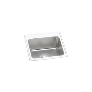 Alternate Image for Elkay Lustertone Classic 25" Drop In/Topmount Stainless Steel Kitchen Sink, Lustrous Satin, No Faucet Hole, DLR252210PD0
