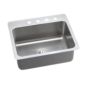 Alternate Image for Elkay Lustertone Classic 27" Dual Mount Stainless Steel Kitchen Sink, Lustrous Satin, 1 Faucet Hole, DLSR272210PD1