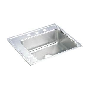 Alternate Image for Elkay Lustertone Classic 22" Drop In/Topmount Stainless Steel ADA Classroom Sink, Lustrous Satin, 2 Faucet Holes, DRKAD222065L2