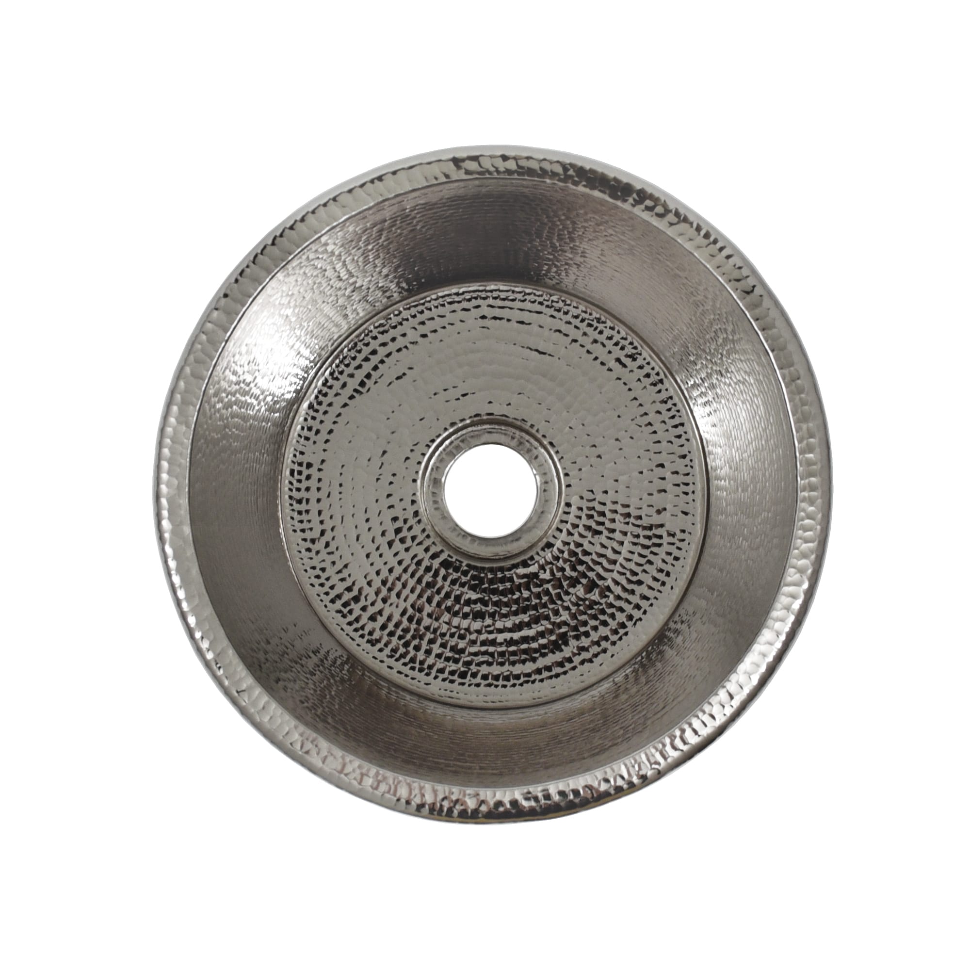 Native Trails Diego 13" Round Nickel Bar/Prep Sink, Polished Nickel, CPS835 Product Image